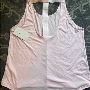 Nike Women's Light Pink Tank Top